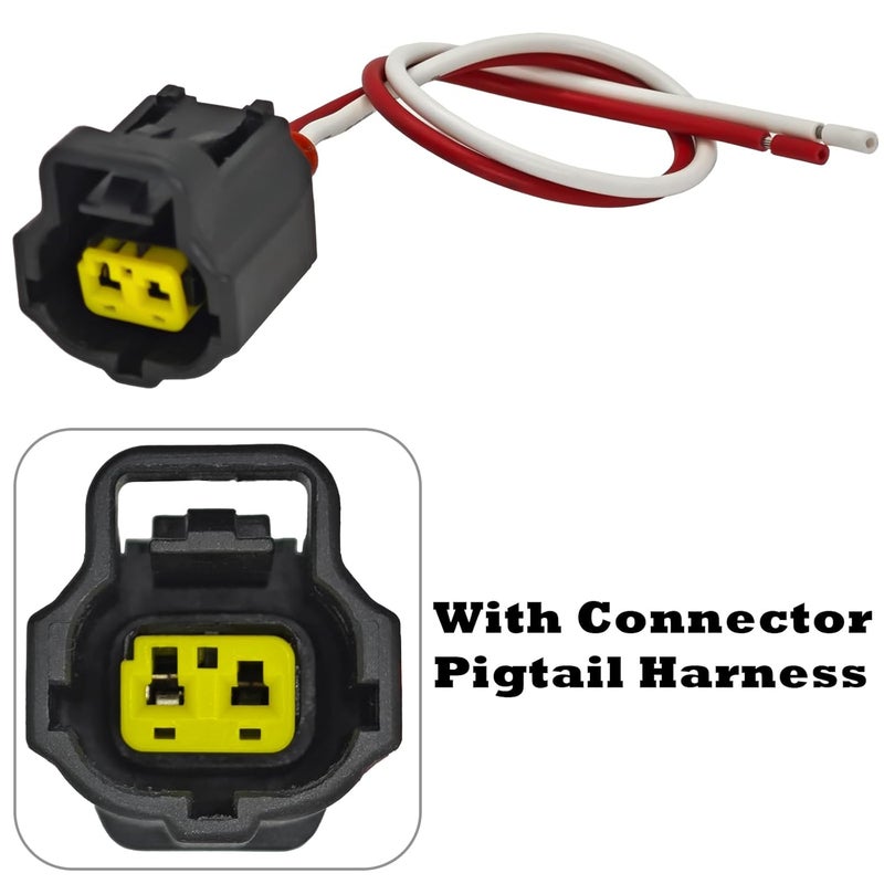 Formiden 56028364AA Air Charge Temperature Sensor with Connector Pigtail Harness - Compatible with Chrysler Aspen, Sebring, Doge Dakota, Durango, Ram 1500, Jeep Grand - Image 3